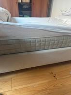 IKEA Espevar boxspring/Hafslo matras/dekbed/2xbeddengoed, Ophalen, Gebruikt, Tweepersoons, 140 cm