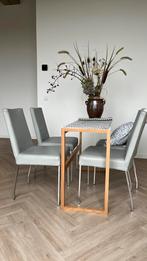 Eetkamer stoelen 4 stuks, Ophalen, Overige materialen, Modern design, Nieuw