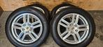 18" Porsche Cayenne 958 / hybrid orig velgen winterbanden, 18 inch, Gebruikt, 255 mm, Banden en Velgen
