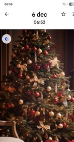 Kerstboom met rode en gouden ornamenten, Ophalen of Verzenden, 75 m² of meer, Rood, Klassiek