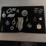 Nr 66 15 vintage sieraden, Ophalen of Verzenden, Overige materialen, Overige typen