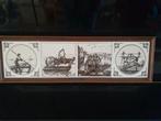 Tegeltableau baggermaatschappij Bos & Kalis BV, Antiek en Kunst, Antiek | Wandborden en Tegels, Ophalen