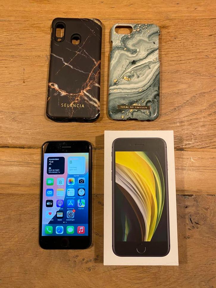 Iphone SE 2020 64GB, Telecommunicatie, Mobiele telefoons | Apple iPhone, Gebruikt, 64 GB, Zonder abonnement, Zonder simlock, iPhone SE (2020)