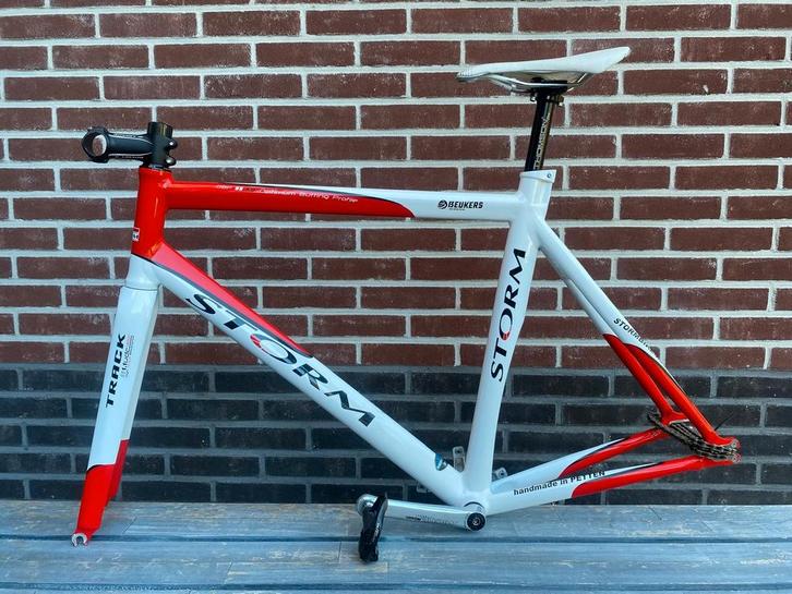 Baaframe Storm 57cm - Racefiets Frame, Fietsen en Brommers, Fietsonderdelen, Gebruikt, Racefiets, Frame, Ophalen of Verzenden