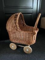rieten poppenwagen, Ophalen of Verzenden