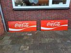 Coca-Cola Borden Dubbelzijdig - 150x58cm, Verzamelen, Merken en Reclamevoorwerpen, Ophalen of Verzenden, Gebruikt, Reclamebord
