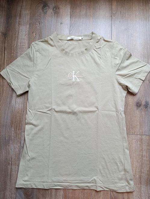 Calvin Klein lichtgroen dames t-shirt maat S, Kleding | Dames, T-shirts, Nieuw, Maat 36 (S), Groen, Korte mouw, Ophalen of Verzenden