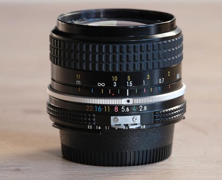 Nikon  Nikkor  Ai 24mm f2.8, Audio, Tv en Foto, Fotografie | Lenzen en Objectieven, Gebruikt, Groothoeklens, Ophalen of Verzenden