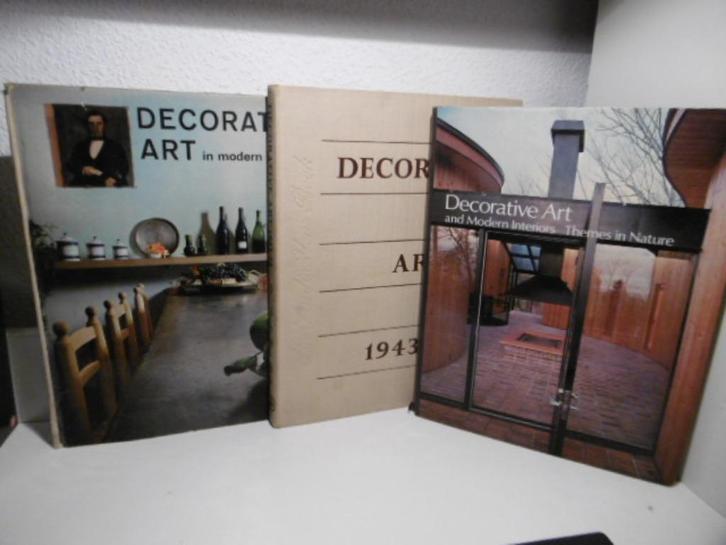3 x Decorative art and modern interiors, vintage interieurs, Boeken, Kunst en Cultuur | Fotografie en Design, Gelezen, Fotografen