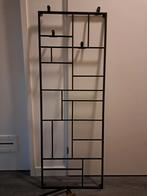 Zwart Xenos Wandrek met Planken en Clips, Ophalen, Gebruikt