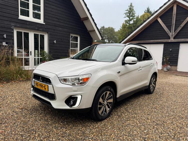 Mitsubishi ASX 1.6 86KW 2016 Wit, Auto's, Mitsubishi, Bedrijf, Te koop, ASX, ABS, Achteruitrijcamera, Adaptive Cruise Control