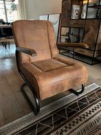 Fauteuil Ivar Cognackleur, Ophalen, Zo goed als nieuw, 75 tot 100 cm, 50 tot 75 cm