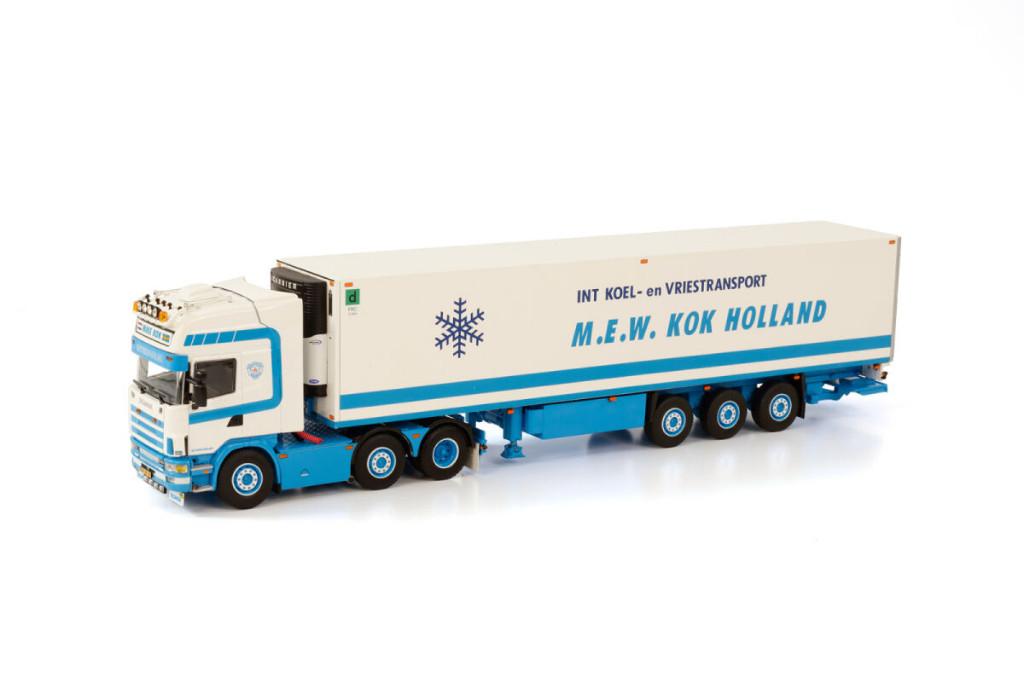 WSI  scania M.E.W.  Kok, Hobby en Vrije tijd, Modelauto's | 1:50, Wsi, Info@gejomodels.nl, Cbw, Ophalen of Verzenden