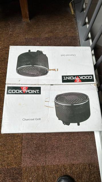 Cookspoint houtskoolgrill NIEUW in doos. beschikbaar voor biedingen