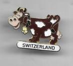 KOEIEN BROCHE SPELD ZWITSERLAND, Verzamelen, Speldjes, Pins en Buttons, Verzenden, Gebruikt, Dier of Natuur, Speldje of Pin
