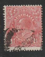 Australië 1913 - George V, Verzenden, Gestempeld