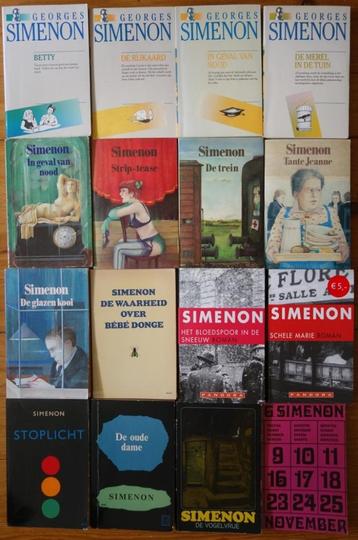 16 romans van Simenon beschikbaar voor biedingen