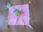 Dushi zacht pluche-katoenen knuffeldoek haan met versieringe, Ophalen of Verzenden, Zo goed als nieuw, Overige typen