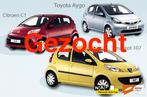 Toyota Aygo / C1 / 107 kopen wij ECHT  allemaal op bwj 2005-, Voorwielaandrijving, Gebruikt, 68 pk, Origineel Nederlands