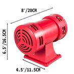 400W Lucht Sirene, Niet ingevuld, Sirene, Verzenden, Niet ingevuld