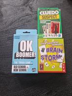 spellenpakket o.a. 999 games, cluedo, brainstorm, ok boomer, Hobby en Vrije tijd, Gezelschapsspellen | Bordspellen, Verzenden
