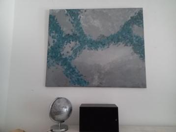Armando.  ,,Wolken,,  120 bij 100 cm beschikbaar voor biedingen