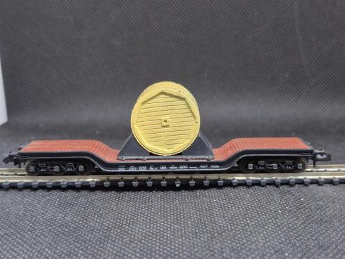 Roco 25107 - dieplader Sst met kabelrol (15128), Hobby en Vrije tijd, Modeltreinen | N-Spoor, Gebruikt, Wagon, Gelijkstroom, Roco