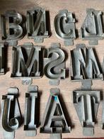 Originele chocolade letter mallen, Verzamelen, Ophalen, Gebruikt