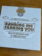 Ranking Me Ranking You Bordspel, Hobby en Vrije tijd, Drie of vier spelers, Ophalen of Verzenden, Nieuw