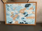 Handgeschilderde abstrakt schilderij( Nieuw). 54x77 cm, Ophalen of Verzenden