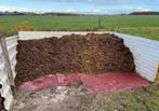 Mest paarden mest paardenmest beginnende compost moestuin, Ophalen