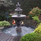 Fontein leeuwkoppen, Tuin en Terras, Waterpartijen en Fonteinen, Ophalen of Verzenden, Nieuw, Beton, Fontein