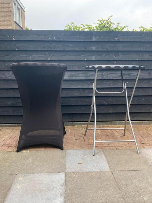 Te huur staantafel, Huis en Inrichting, Tafels | Statafels, Zo goed als nieuw, Ophalen