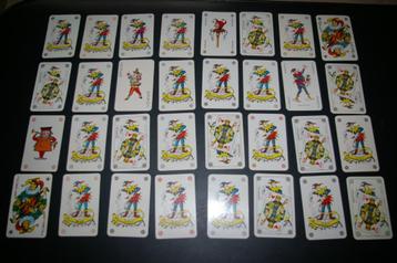 52 verschillende joker speelkaarten. beschikbaar voor biedingen
