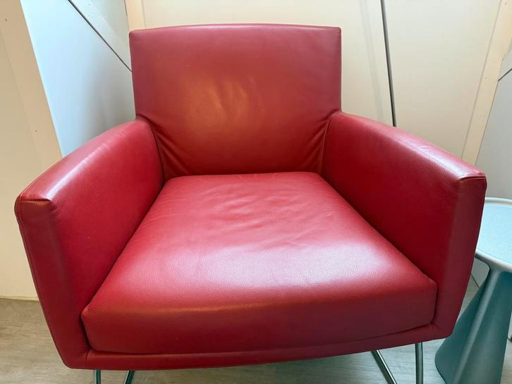 Design On Stock Tumbler Fauteuil Basque 35 Tomato, Huis en Inrichting, Fauteuils, Zo goed als nieuw, Ophalen