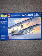 1/72 Revell Supermarine Walrus MkI, Hobby en Vrije tijd, 1:72 tot 1:144, Revell, Ophalen of Verzenden, Zo goed als nieuw