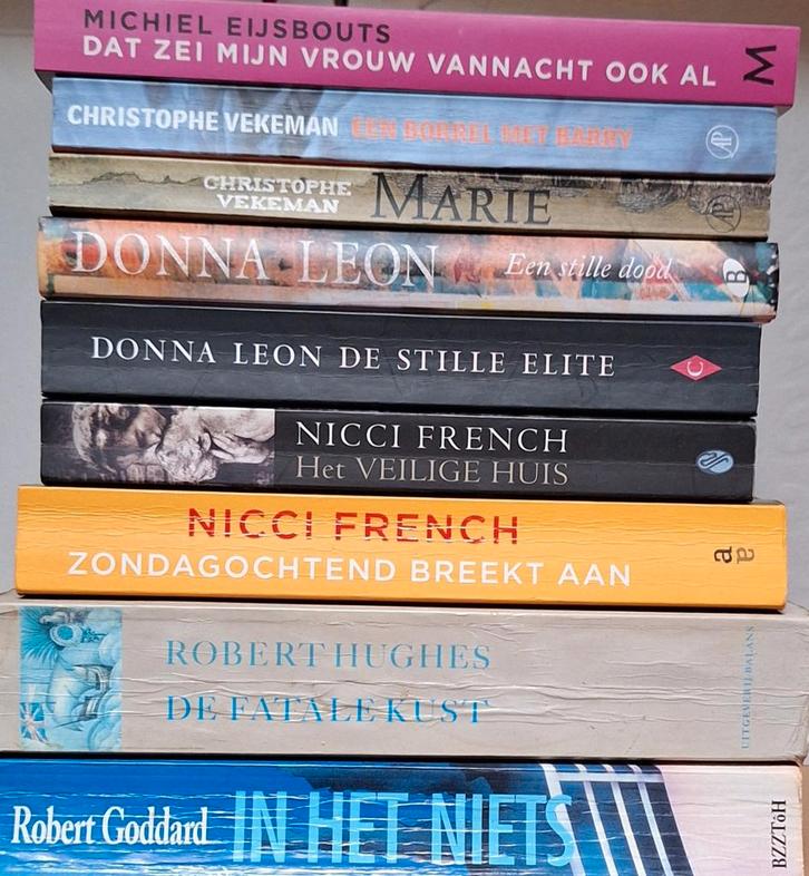 7 Thrillers/3 Humor/ 2 Romans, Boeken, Partijen en Verzamelingen, Gelezen, Ophalen of Verzenden