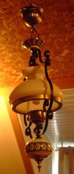 Nostalgische Boerderijlampen, Huis en Inrichting, Lampen | Kroonluchters, Ophalen, Zo goed als nieuw, Glas