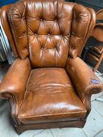 Chesterfield fauteuil, Ophalen, Gebruikt, 100 tot 125 cm, 100 tot 125 cm