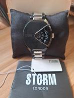 Storm Herenhorloge - Stalen Kast & Band, Sieraden, Tassen en Uiterlijk, Horloges | Heren, Overige merken, Staal, Staal, Polshorloge