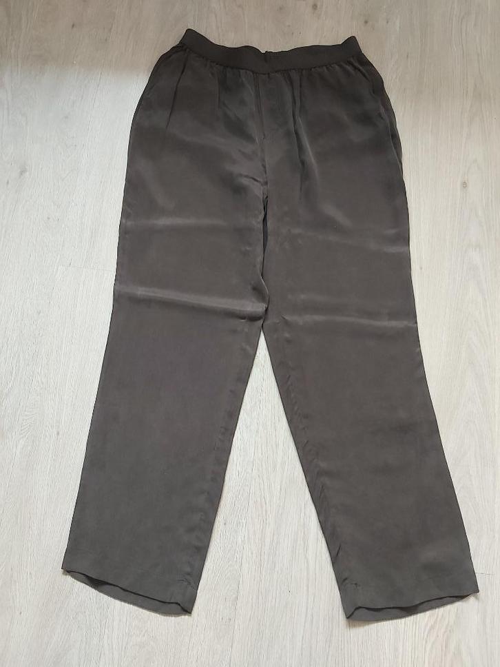 BROEK, Kleding | Dames, Broeken en Pantalons, Nieuw, Maat 42/44 (L), Bruin, Lang, Ophalen of Verzenden