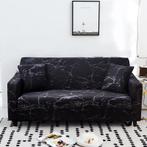 Zwarte Marmeren Bank Hoes Sofa Cover Bescherming Hoezen, Verzenden, Zwart, 50 tot 100 cm, Rechthoekig