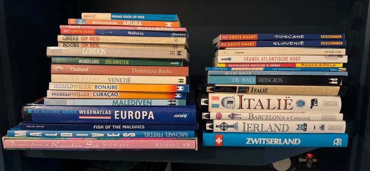 Reisgidsen Collectie - Europa & Wereld, Boeken, Reisgidsen, Gelezen, Reisgids of -boek, Europa, ANWB, Ophalen of Verzenden