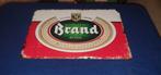Wandbord brand bier, Verzamelen, Biermerken, Ophalen of Verzenden, Nieuw, Reclamebord, Plaat of Schild, Brand