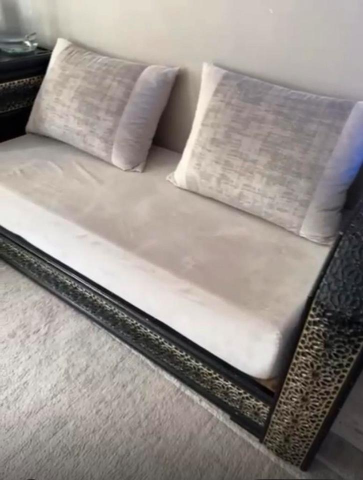 Marokaanse sederies, Huis en Inrichting, Banken | Sofa's en Chaises Longues, Zo goed als nieuw, Overige maten, Overige materialen