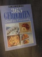 365 Gerechten - Snel en Eenvoudig Kookboek, Boeken, Kookboeken, Gezond koken, Ophalen of Verzenden, Hoofdgerechten, Europa