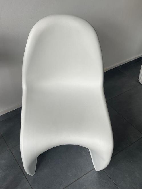 Vitra Panton eetkamerstoel wit "replica", Huis en Inrichting, Stoelen, Zo goed als nieuw, Twee, Kunststof, Wit, Ophalen