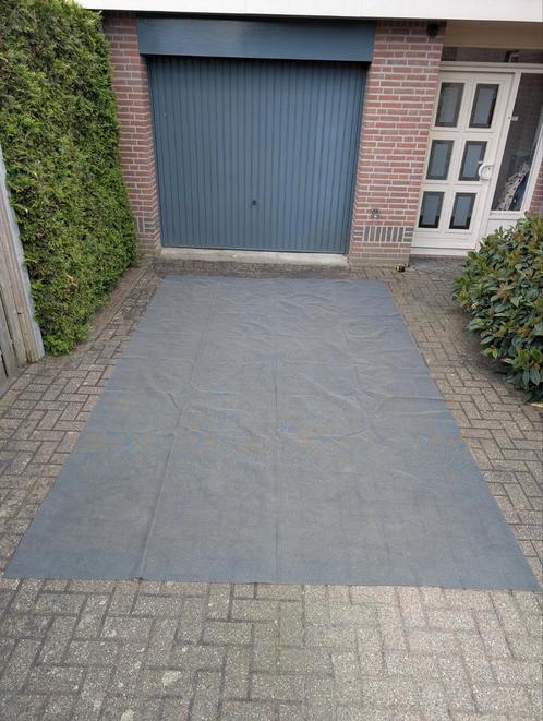 Tenttapijt grijs 400x250 cm - Zo goed als nieuw, Caravans en Kamperen, Tentaccessoires, Zo goed als nieuw, Ophalen of Verzenden
