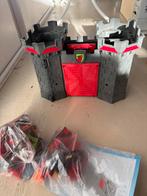 Playmobil ridders vesting muur in koffer, Verzenden, Gebruikt