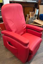 Fitform Sta op / relax fauteuil rood skai bekleding, Ophalen, ., Zo goed als nieuw, .
